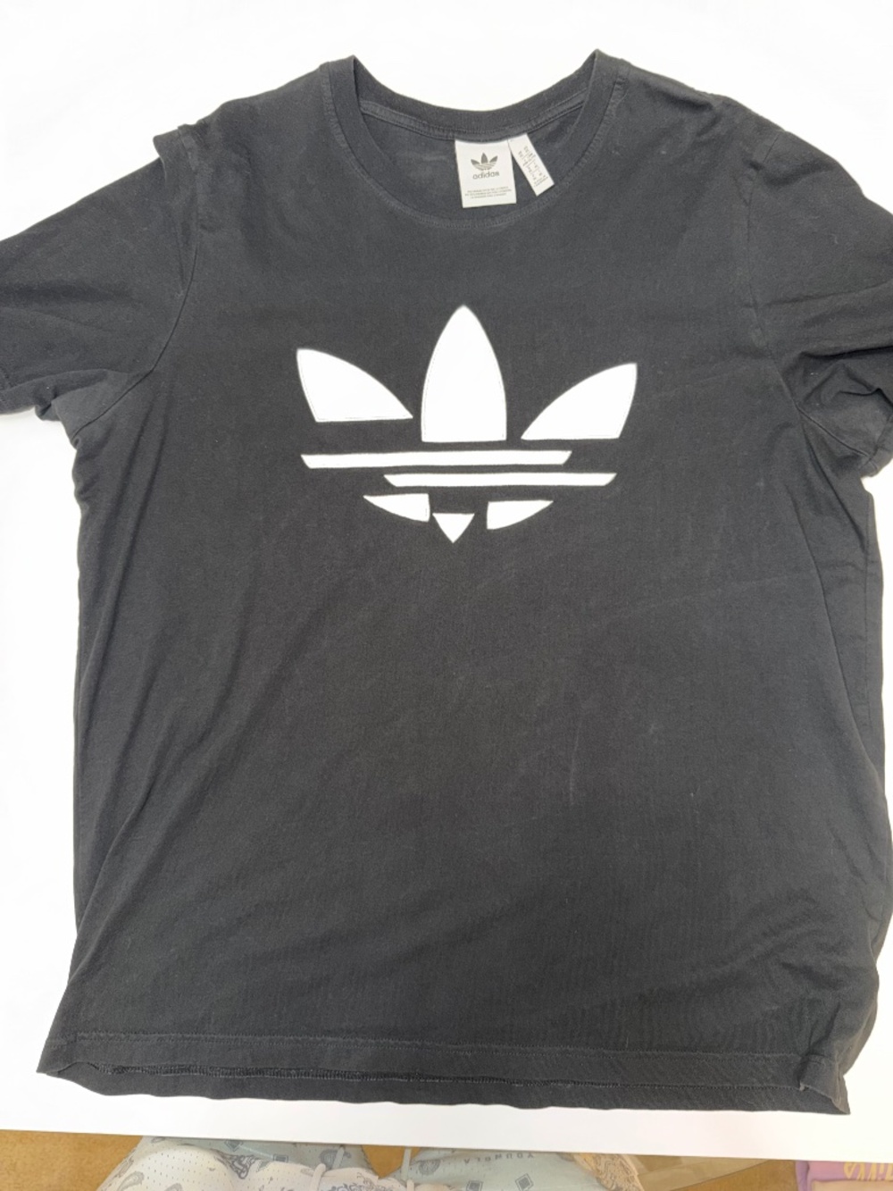 Adidas Originals Trefoil Black T-Shirt Men’s XL